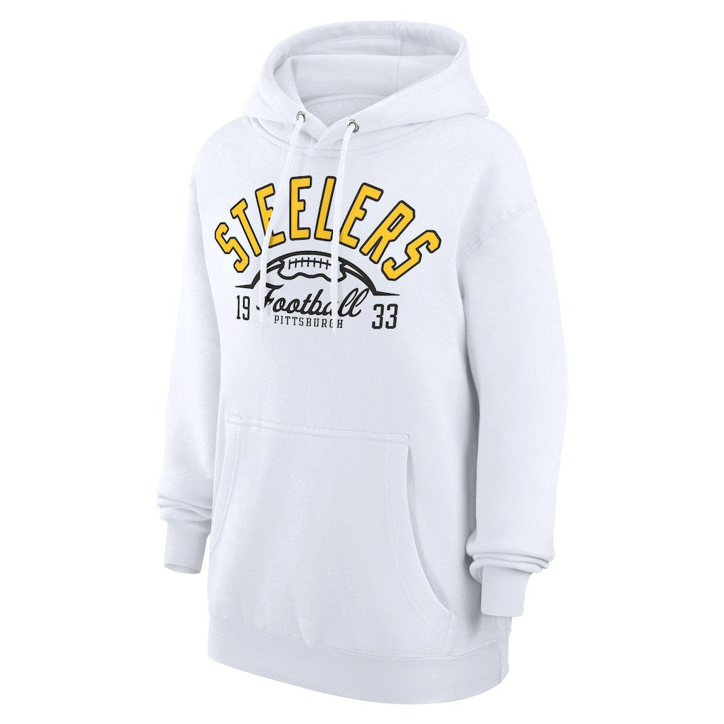 Pittsburgh Steelers  Starter Unisex Half Ball Team Fleece Pullover Hoodie