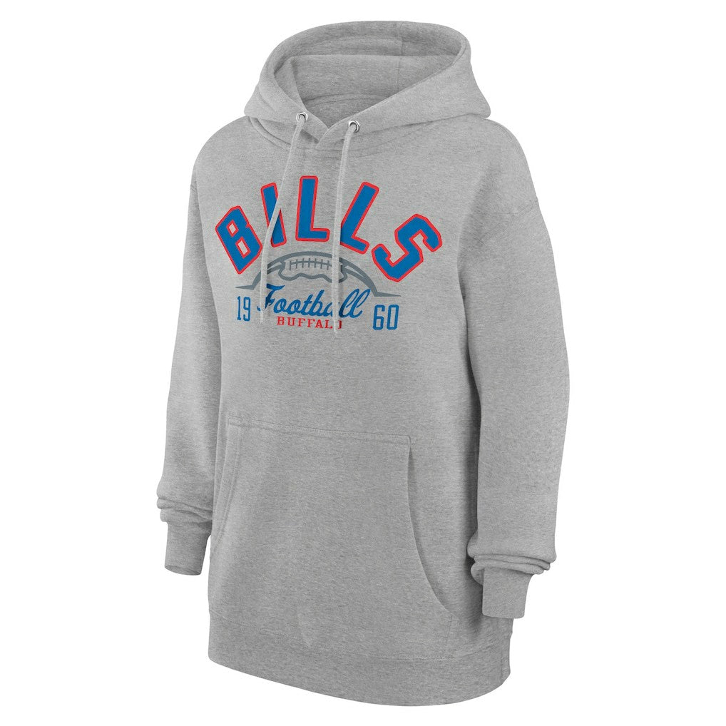 Buffalo Bills  Starter Unisex Half Ball Team Fleece Pullover Hoodie