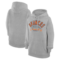 Denver Broncos  Starter Unisex Half Ball Team Fleece Pullover Hoodie