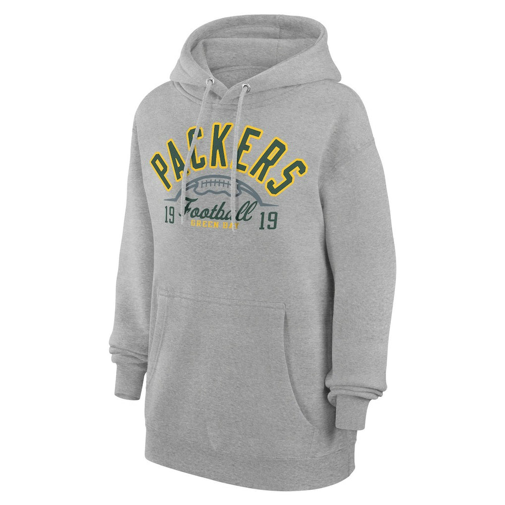 Green Bay Packers  Starter Unisex Half Ball Team Fleece Pullover Hoodie