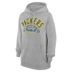 Green Bay Packers  Starter Unisex Half Ball Team Fleece Pullover Hoodie