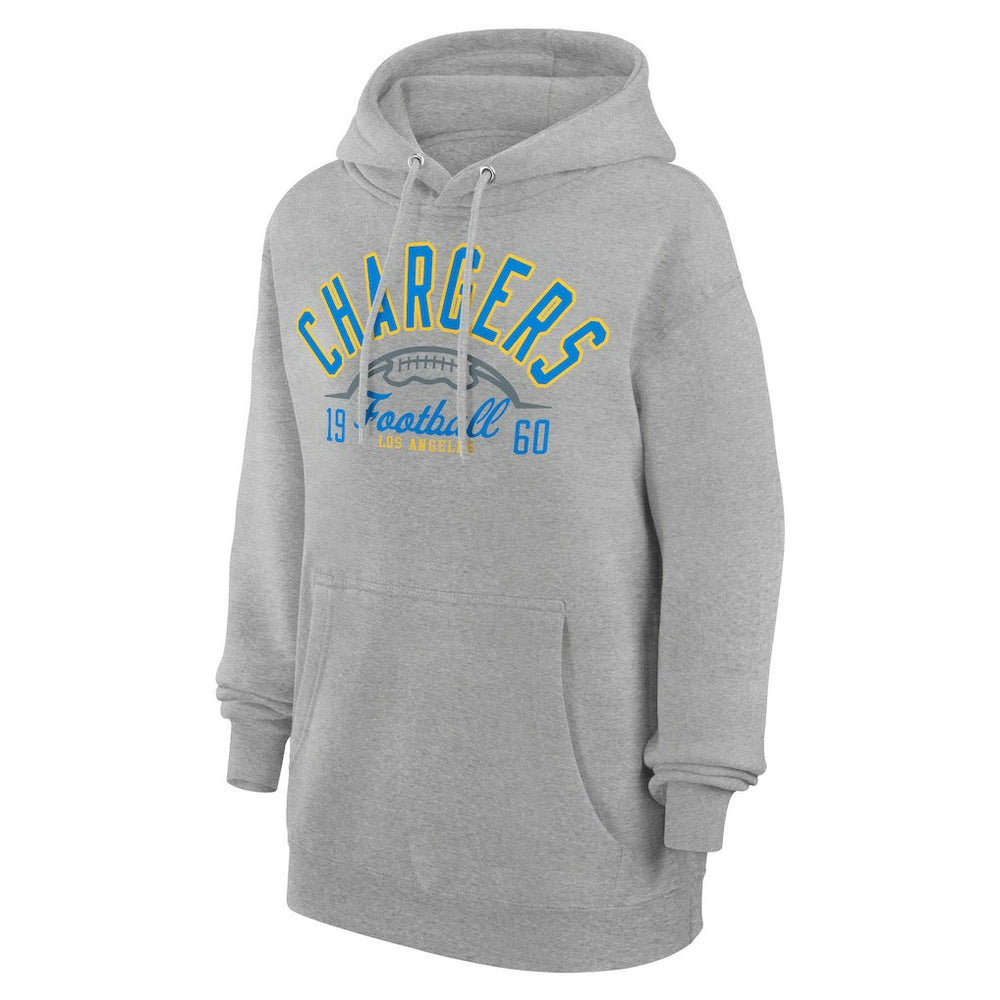 Los Angeles Chargers  Starter Unisex Half Ball Team Fleece Pullover Hoodie