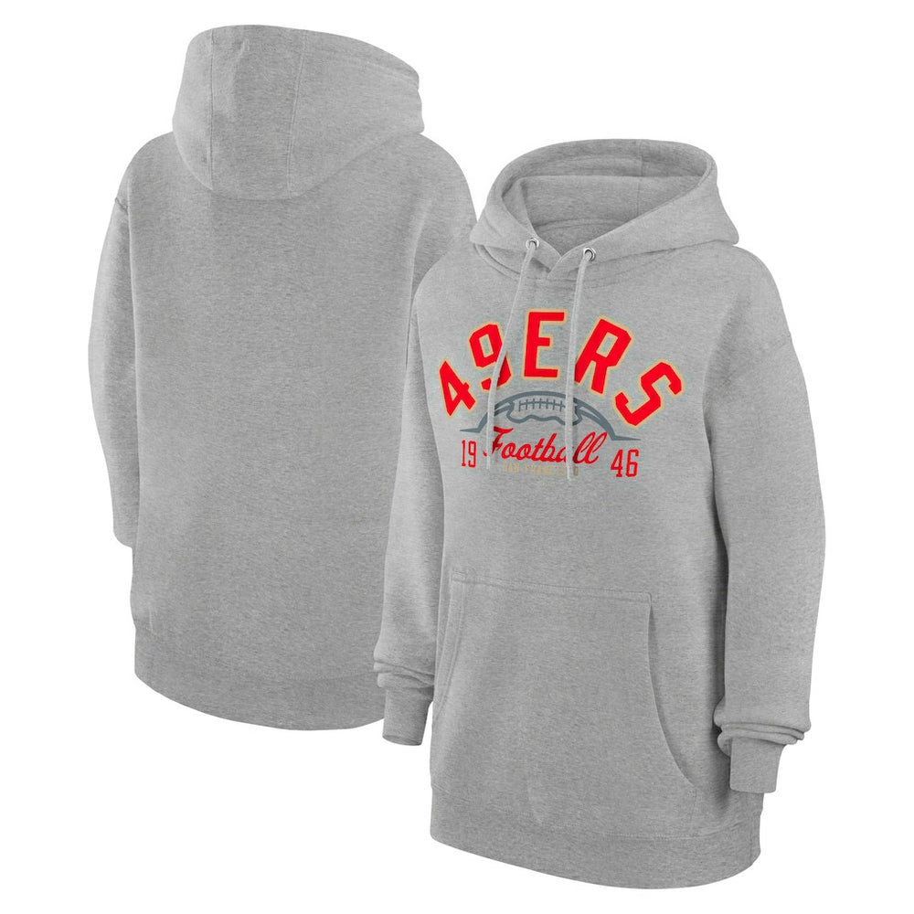 San Francisco 49ers  Starter Unisex Half Ball Team Fleece Pullover Hoodie