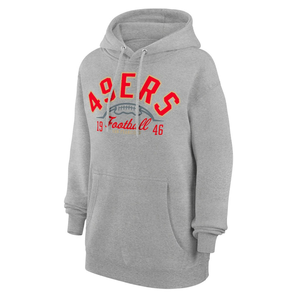 San Francisco 49ers  Starter Unisex Half Ball Team Fleece Pullover Hoodie