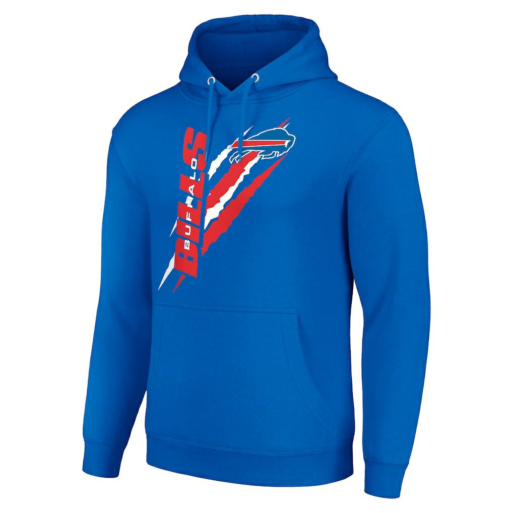 Buffalo Bills  Starter Unisex Color Scratch Fleece Pullover Hoodie