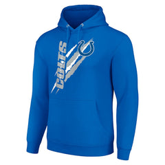 Indianapolis Colts  Starter Unisex Color Scratch Fleece Pullover Hoodie