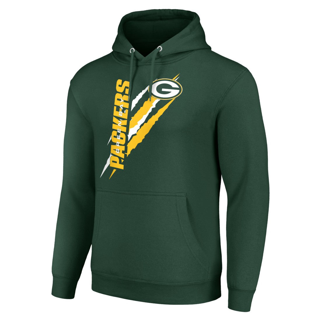 Green Bay Packers  Starter Unisex Color Scratch Fleece Pullover Hoodie