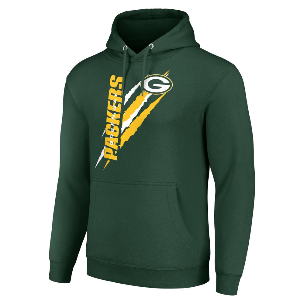 Green Bay Packers  Starter Unisex Color Scratch Fleece Pullover Hoodie