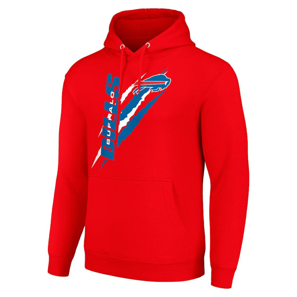 Buffalo Bills  Starter Unisex Color Scratch Fleece Pullover Hoodie