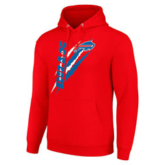 Buffalo Bills  Starter Unisex Color Scratch Fleece Pullover Hoodie