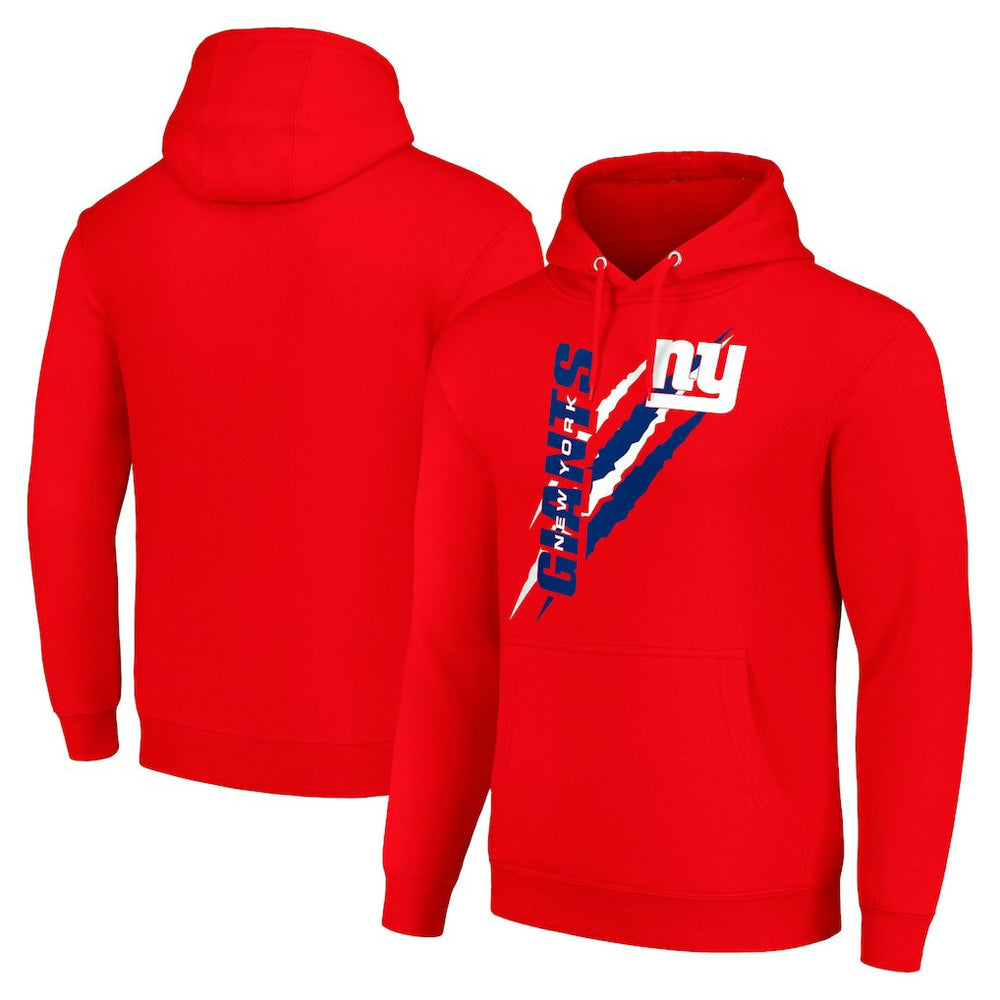 New York Giants  Starter Unisex Color Scratch Fleece Pullover Hoodie