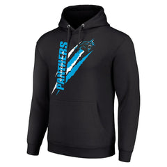 Carolina Panthers  Starter Unisex Color Scratch Fleece Pullover Hoodie