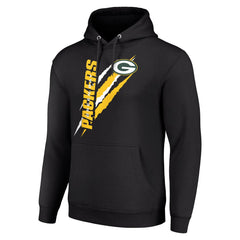 Green Bay Packers  Starter Unisex Color Scratch Fleece Pullover Hoodie