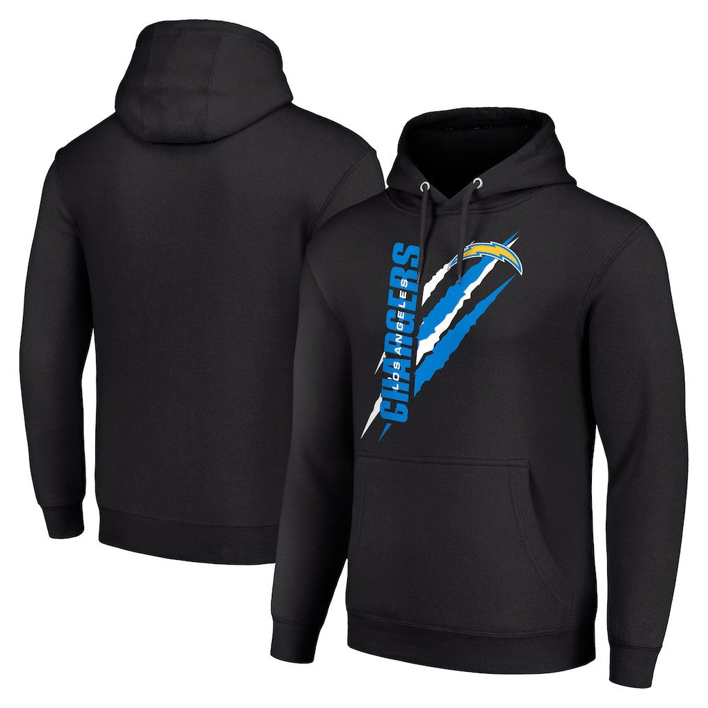 Los Angeles Chargers  Starter Unisex Color Scratch Fleece Pullover Hoodie