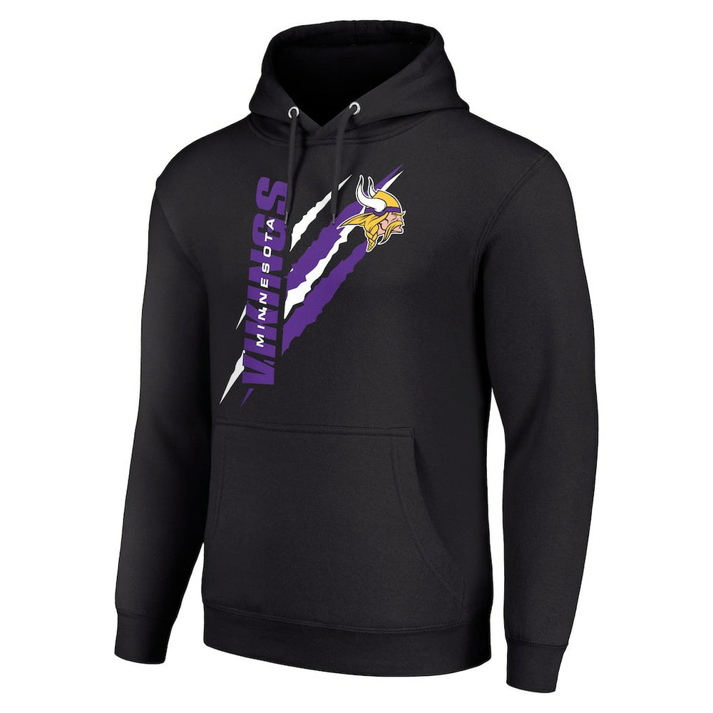 Minnesota Vikings  Starter Unisex Color Scratch Fleece Pullover Hoodie