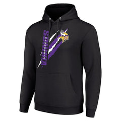 Minnesota Vikings  Starter Unisex Color Scratch Fleece Pullover Hoodie