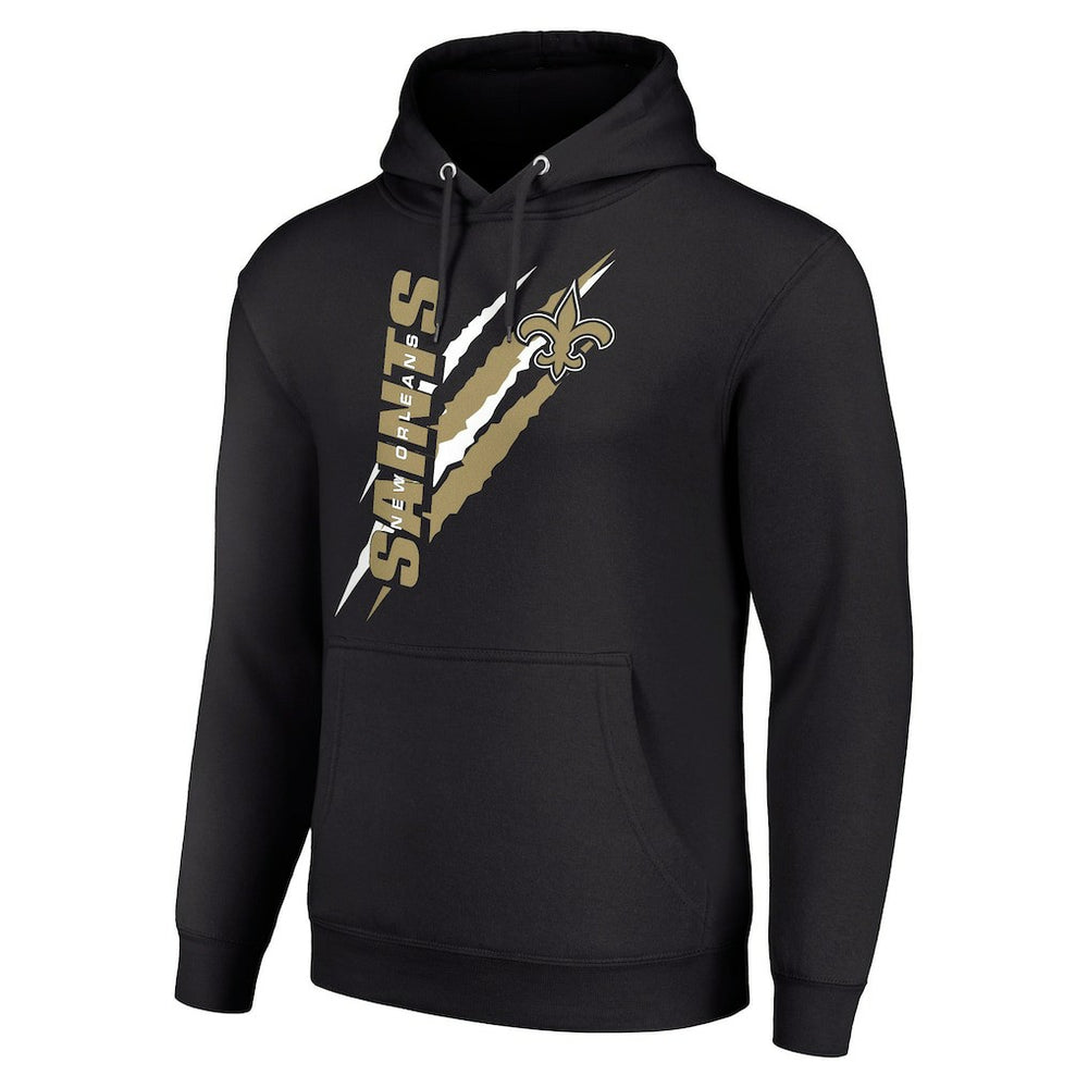 New Orleans Saints  Starter Unisex Color Scratch Fleece Pullover Hoodie