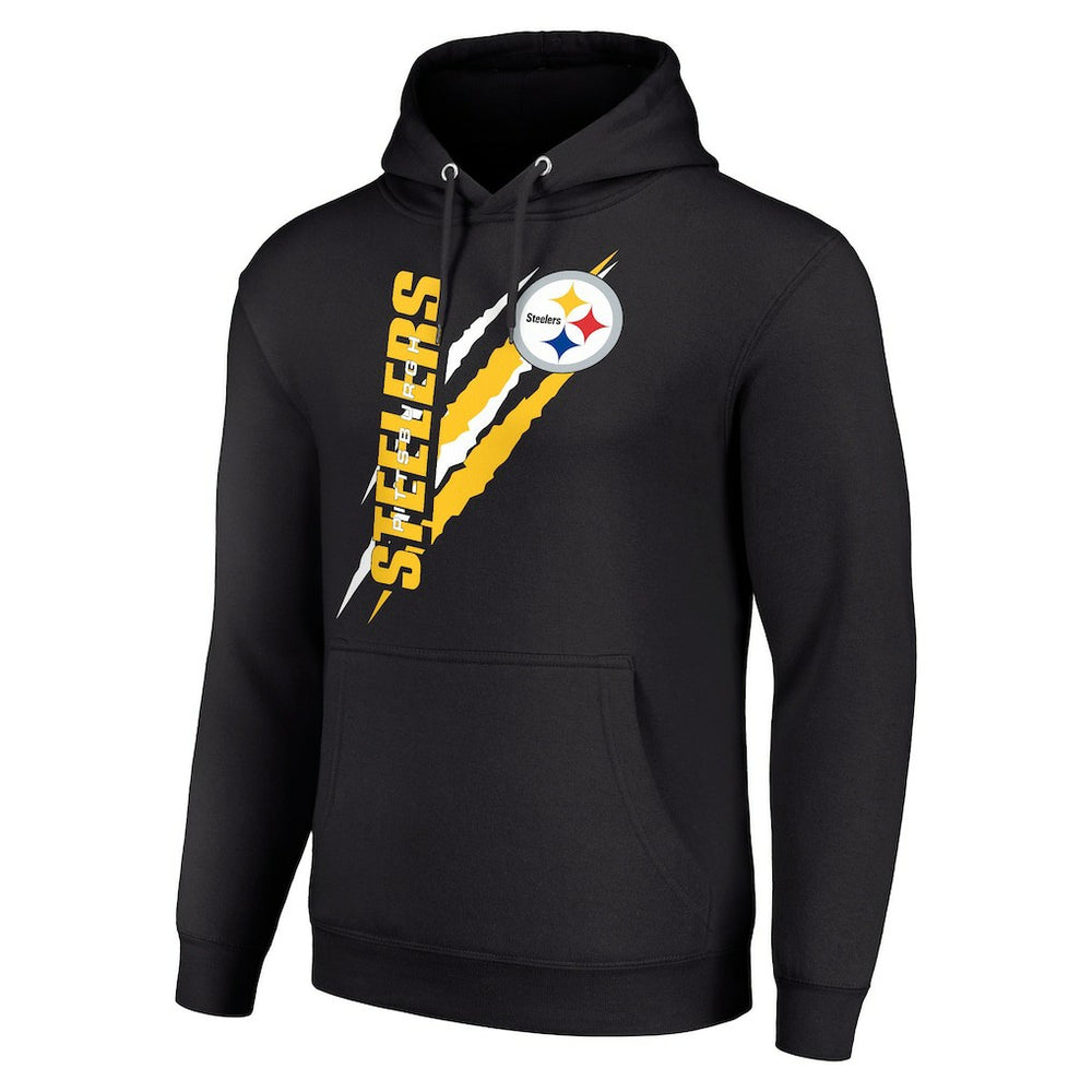 Pittsburgh Steelers  Starter Unisex Color Scratch Fleece Pullover Hoodie
