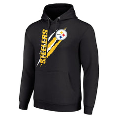 Pittsburgh Steelers  Starter Unisex Color Scratch Fleece Pullover Hoodie