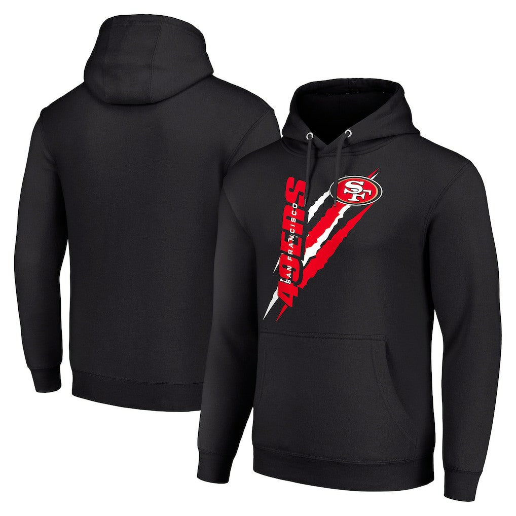 San Francisco 49ers  Starter Unisex Color Scratch Fleece Pullover Hoodie