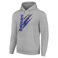 Baltimore Ravens  Starter Unisex Color Scratch Fleece Pullover Hoodie