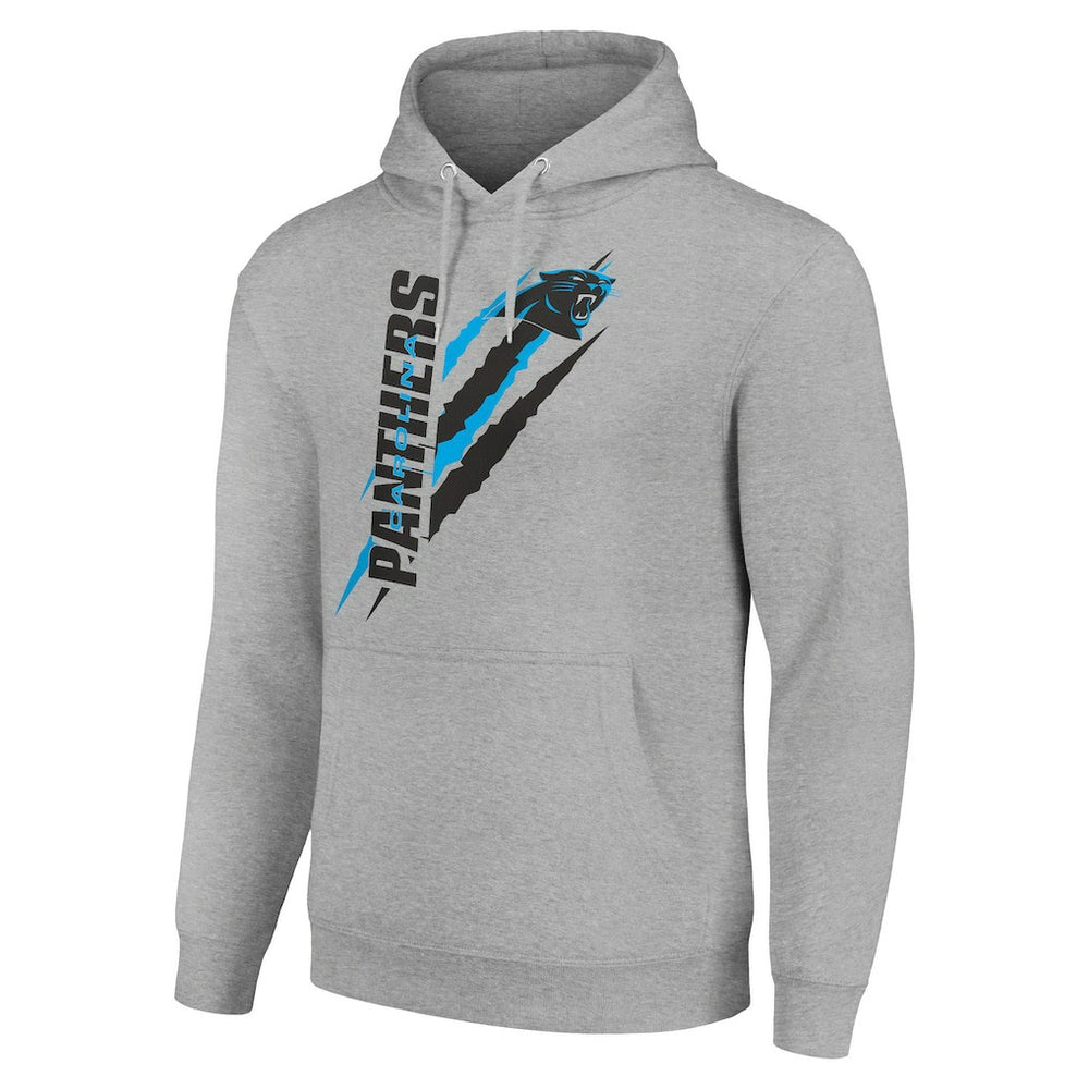 Carolina Panthers  Starter Unisex Color Scratch Fleece Pullover Hoodie