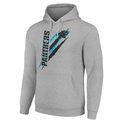Carolina Panthers  Starter Unisex Color Scratch Fleece Pullover Hoodie