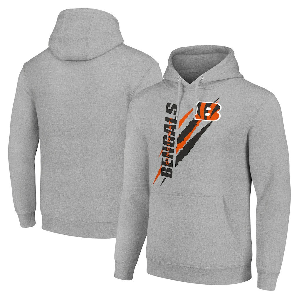 Cincinnati Bengals  Starter Unisex Color Scratch Fleece Pullover Hoodie