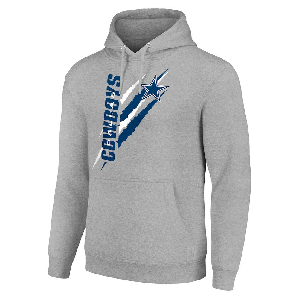 Dallas Cowboys  Starter Unisex Color Scratch Fleece Pullover Hoodie