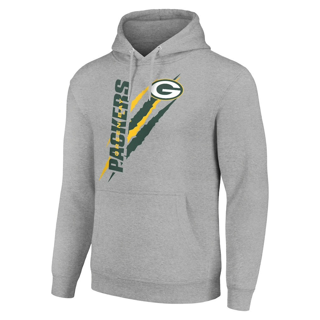 Green Bay Packers  Starter Unisex Color Scratch Fleece Pullover Hoodie