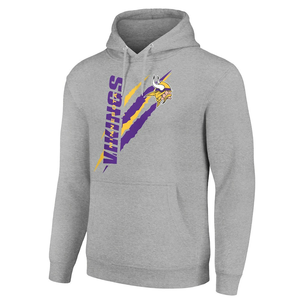 Minnesota Vikings  Starter Unisex Color Scratch Fleece Pullover Hoodie