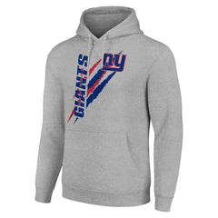 New York Giants  Starter Unisex Color Scratch Fleece Pullover Hoodie