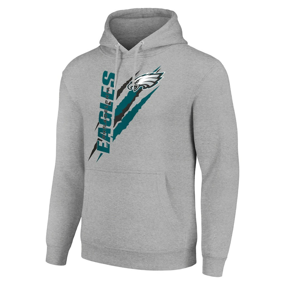 Philadelphia Eagles  Starter Unisex Color Scratch Fleece Pullover Hoodie