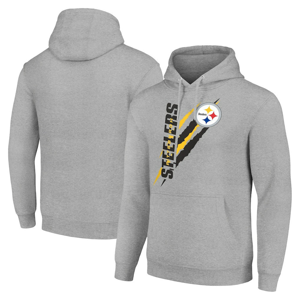 Pittsburgh Steelers  Starter Unisex Color Scratch Fleece Pullover Hoodie