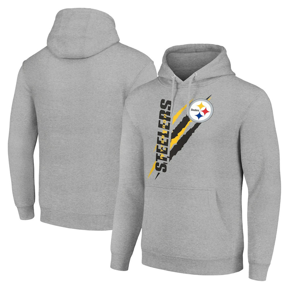 Pittsburgh Steelers  Starter Unisex Color Scratch Fleece Pullover Hoodie
