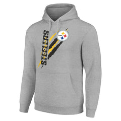 Pittsburgh Steelers  Starter Unisex Color Scratch Fleece Pullover Hoodie