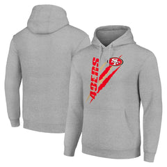 San Francisco 49ers  Starter Unisex Color Scratch Fleece Pullover Hoodie