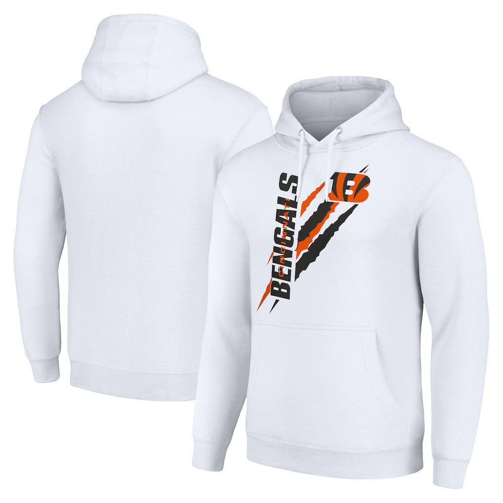 Cincinnati Bengals  Starter Unisex Color Scratch Fleece Pullover Hoodie