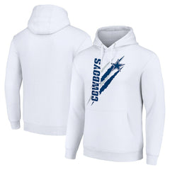 Dallas Cowboys  Starter Unisex Color Scratch Fleece Pullover Hoodie