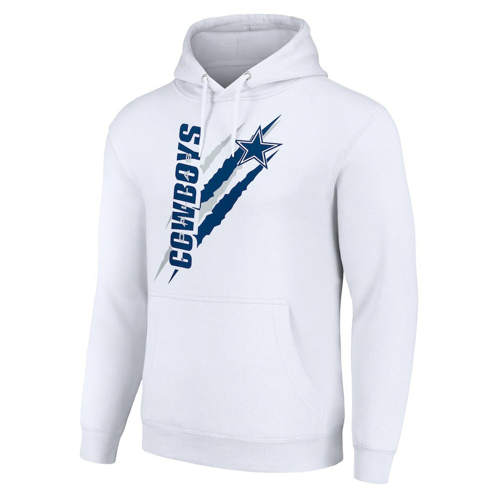 Dallas Cowboys  Starter Unisex Color Scratch Fleece Pullover Hoodie