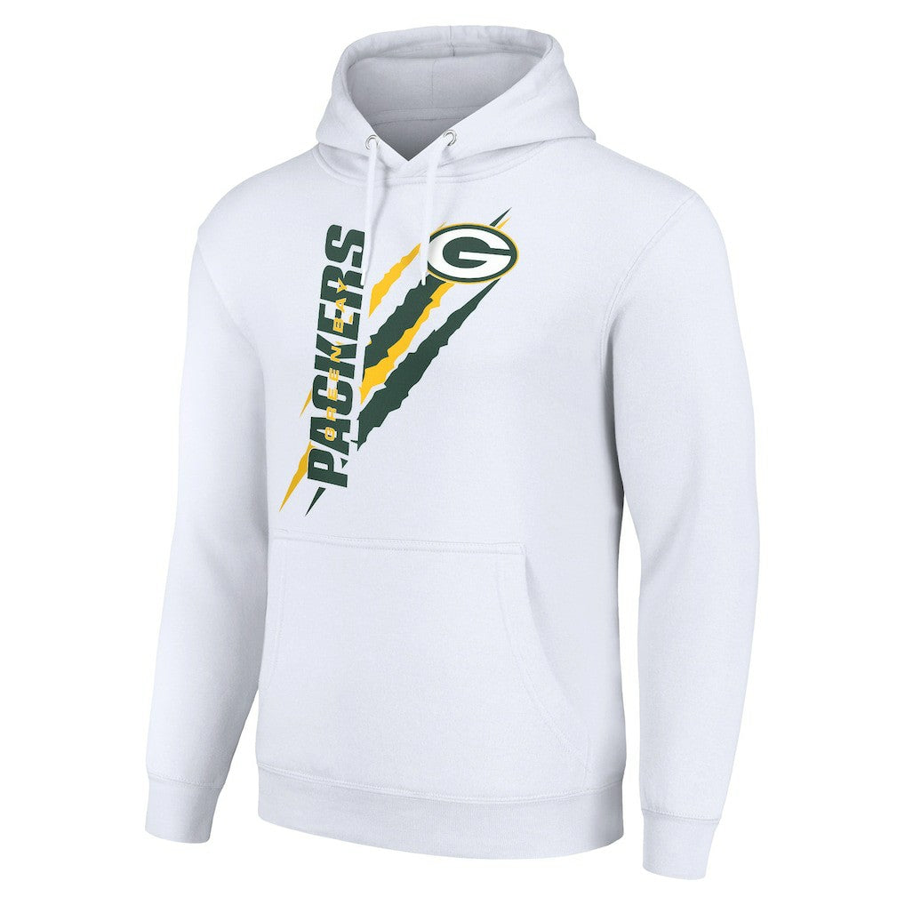 Green Bay Packers  Starter Unisex Color Scratch Fleece Pullover Hoodie