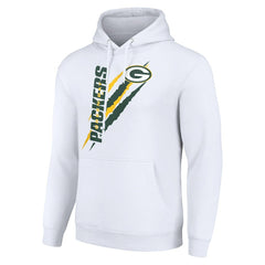 Green Bay Packers  Starter Unisex Color Scratch Fleece Pullover Hoodie