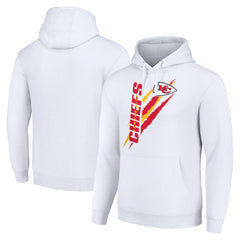 Kansas City Chiefs  Starter Unisex Color Scratch Fleece Pullover Hoodie