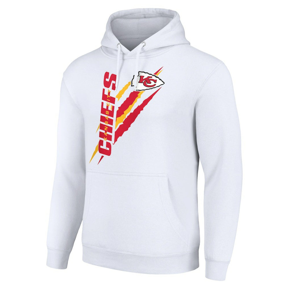 Kansas City Chiefs  Starter Unisex Color Scratch Fleece Pullover Hoodie