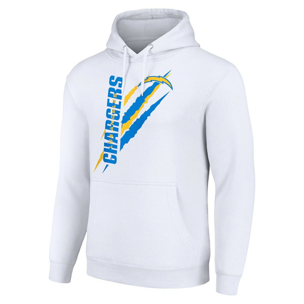 Los Angeles Chargers  Starter Unisex Color Scratch Fleece Pullover Hoodie