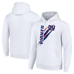 New York Giants  Starter Unisex Color Scratch Fleece Pullover Hoodie