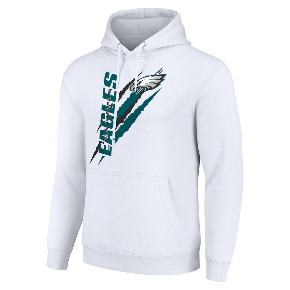 Philadelphia Eagles  Starter Unisex Color Scratch Fleece Pullover Hoodie