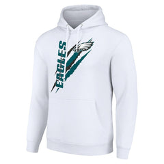 Philadelphia Eagles  Starter Unisex Color Scratch Fleece Pullover Hoodie