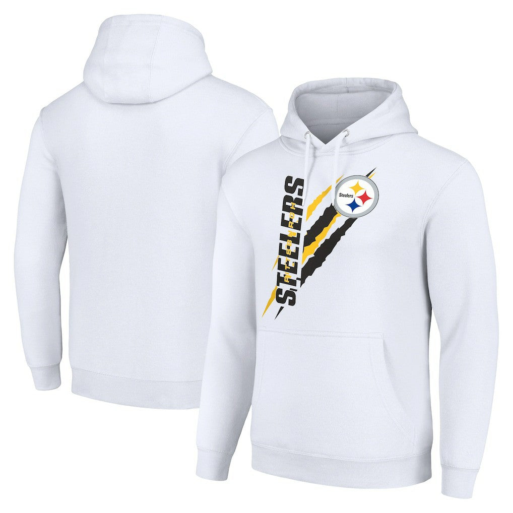 Pittsburgh Steelers  Starter Unisex Color Scratch Fleece Pullover Hoodie