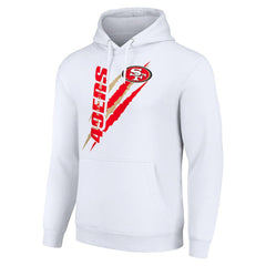 San Francisco 49ers  Starter Unisex Color Scratch Fleece Pullover Hoodie